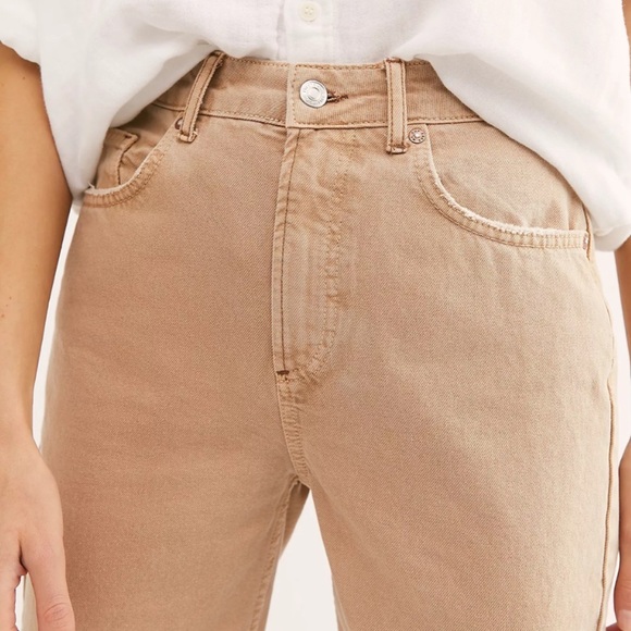 Free People Dakota Straight Leg Mom Jean - Picture 5 of 11